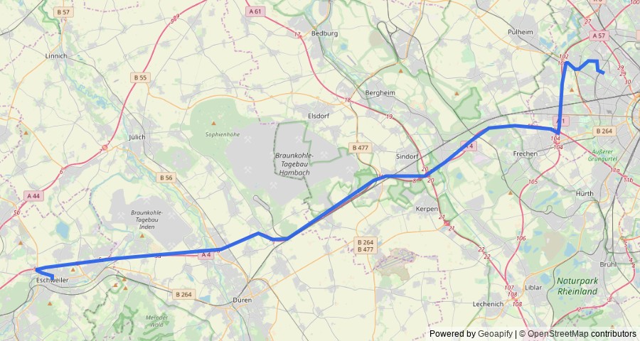 Route Karte