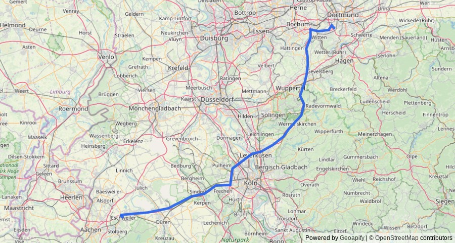 Route Karte