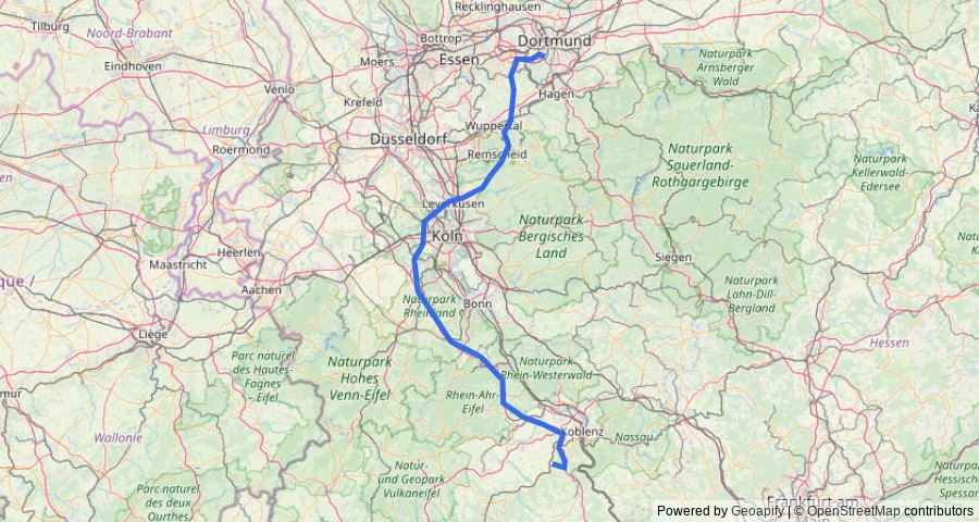 Route Karte