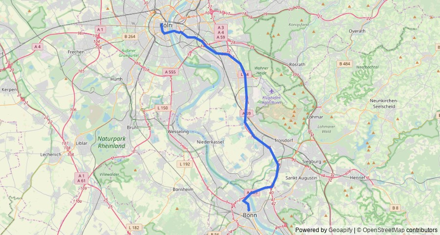 Route Karte